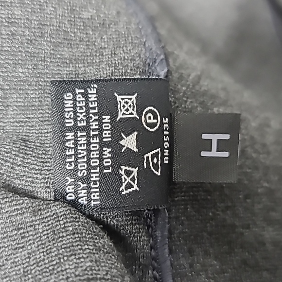 LAFAYETTE 148 New York Grey Self Tie Open  Cardigan w/ Button Collar Size Small - Picture 8 of 16